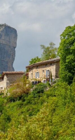 Vue sur le hameau du Cellier